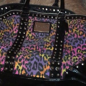 NEON LEOPARD BETSEYVILLE NIGHT TOTE